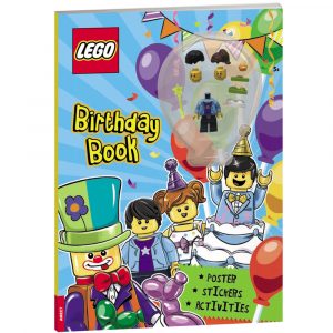 LEGO birthday book minifigure