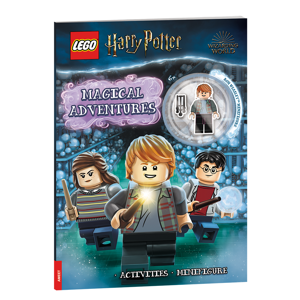 Lego Harry Potter: Magical Adventures at Hogwarts - (Activity Book with  Minifigure) by Ameet Publishing (Paperback)